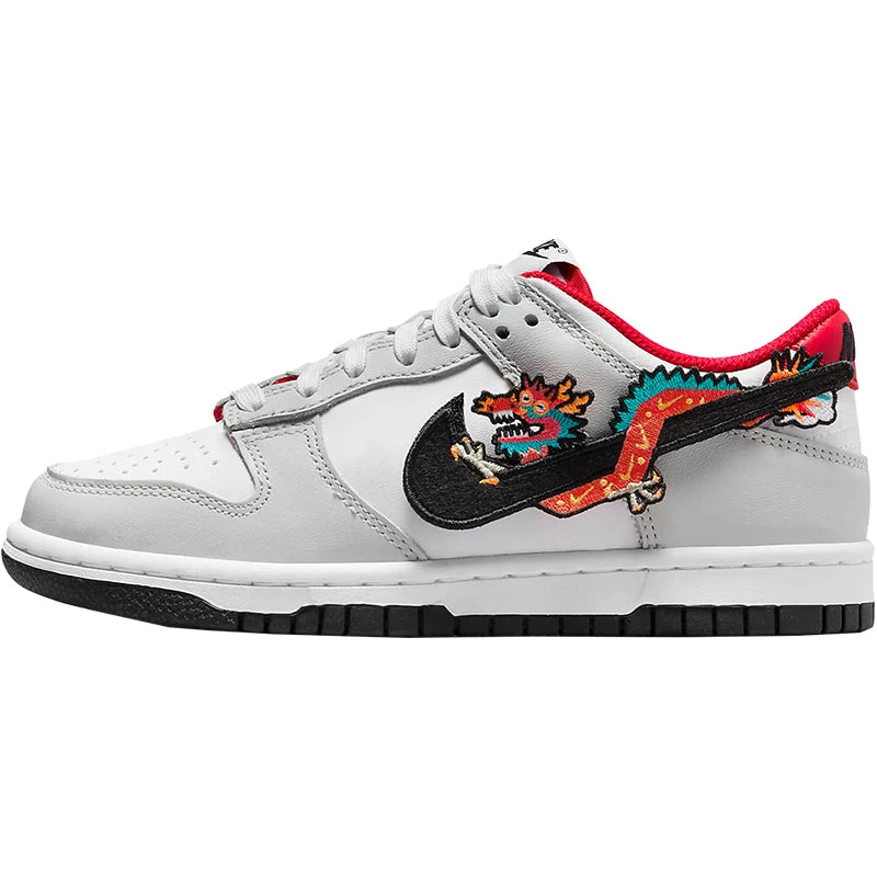 Nike Original Dunk Low GS grandes filles année du Dragon chaussures de skate décontractées FZ5528-101