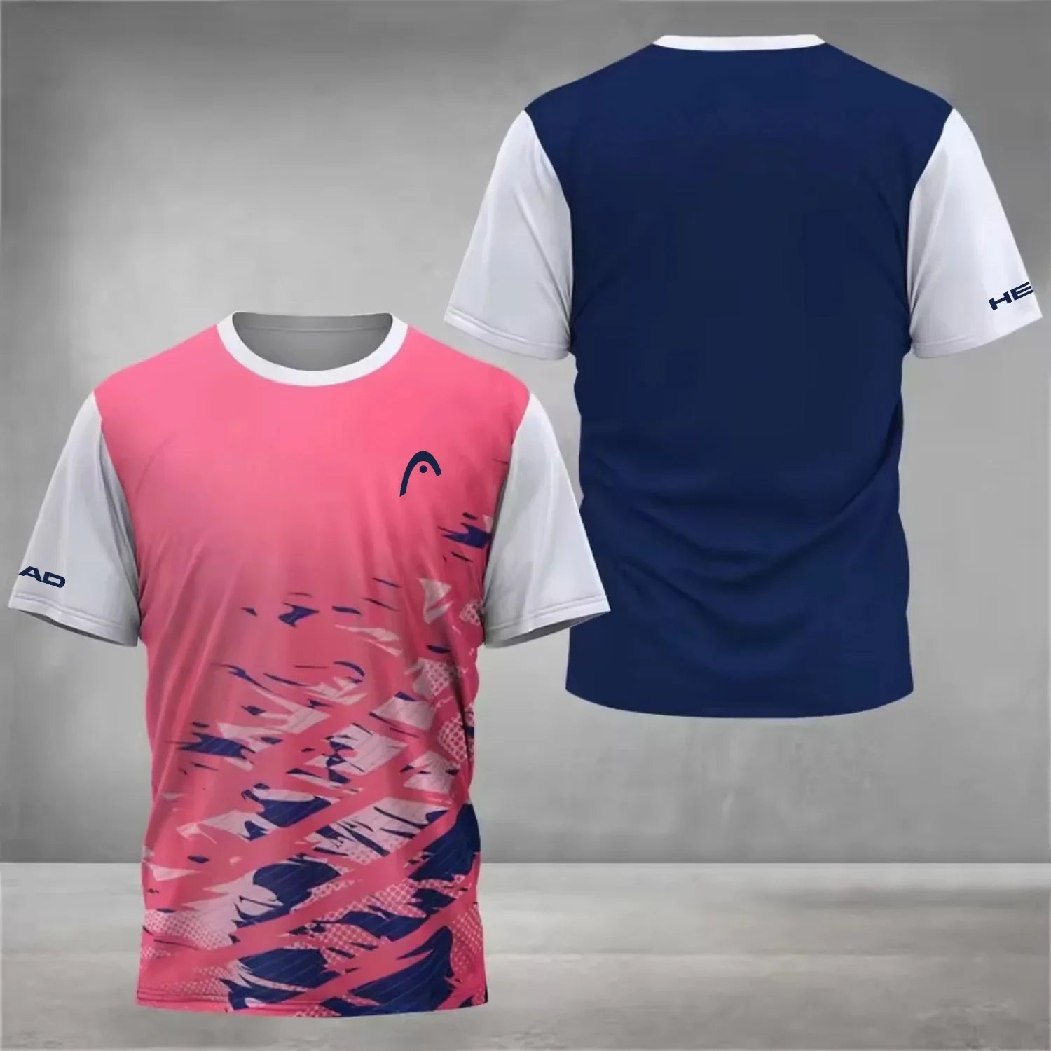 T-shirt à manches courtes pour hommes, imprimé flèche en 3D, séchage rapide, Tennis, cornichon, Badminton, sport, mode de rue