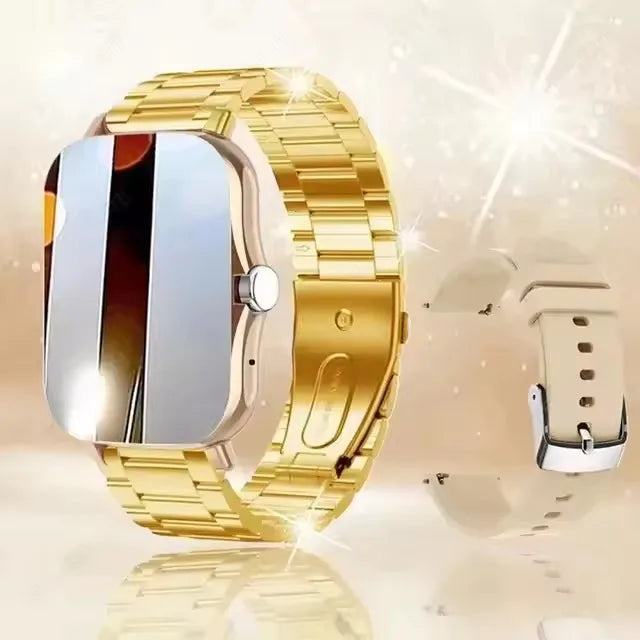 Nouvelle montre connectée multifonctionnelle 2026 pour hommes et femmes, bracelet de fitness et de sport avec Bluetooth, musique, moniteur de sommeil