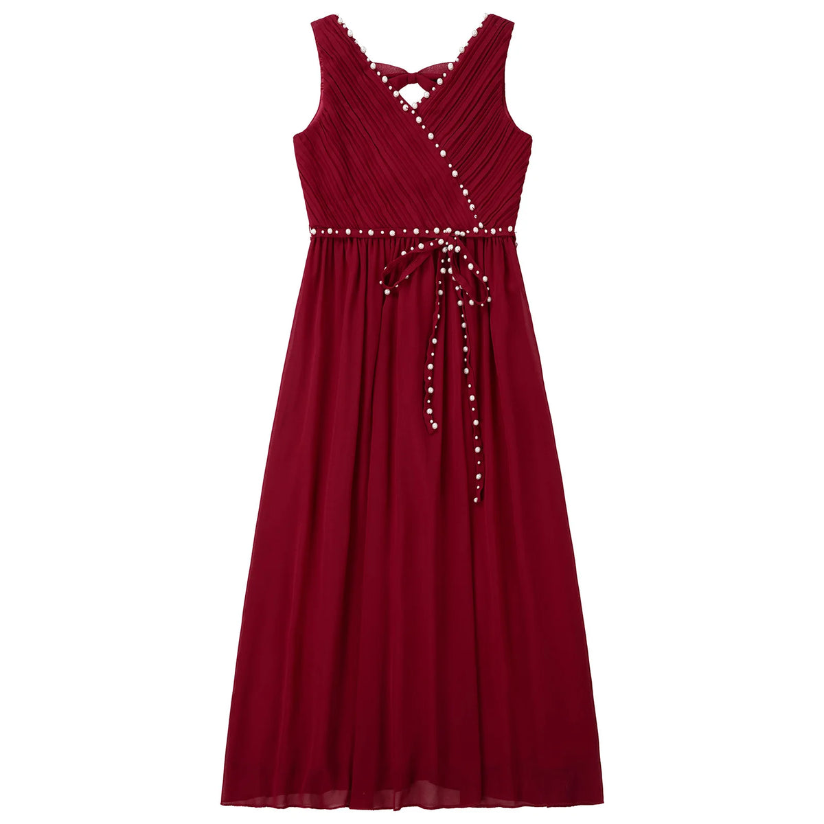 Robe à Fleurs en Mousseline de Soie pour Fille, Tenue de Mariage, Demoiselle d'Honneur, ixd'Anniversaire, Découpe, Col en V Froncé, Été