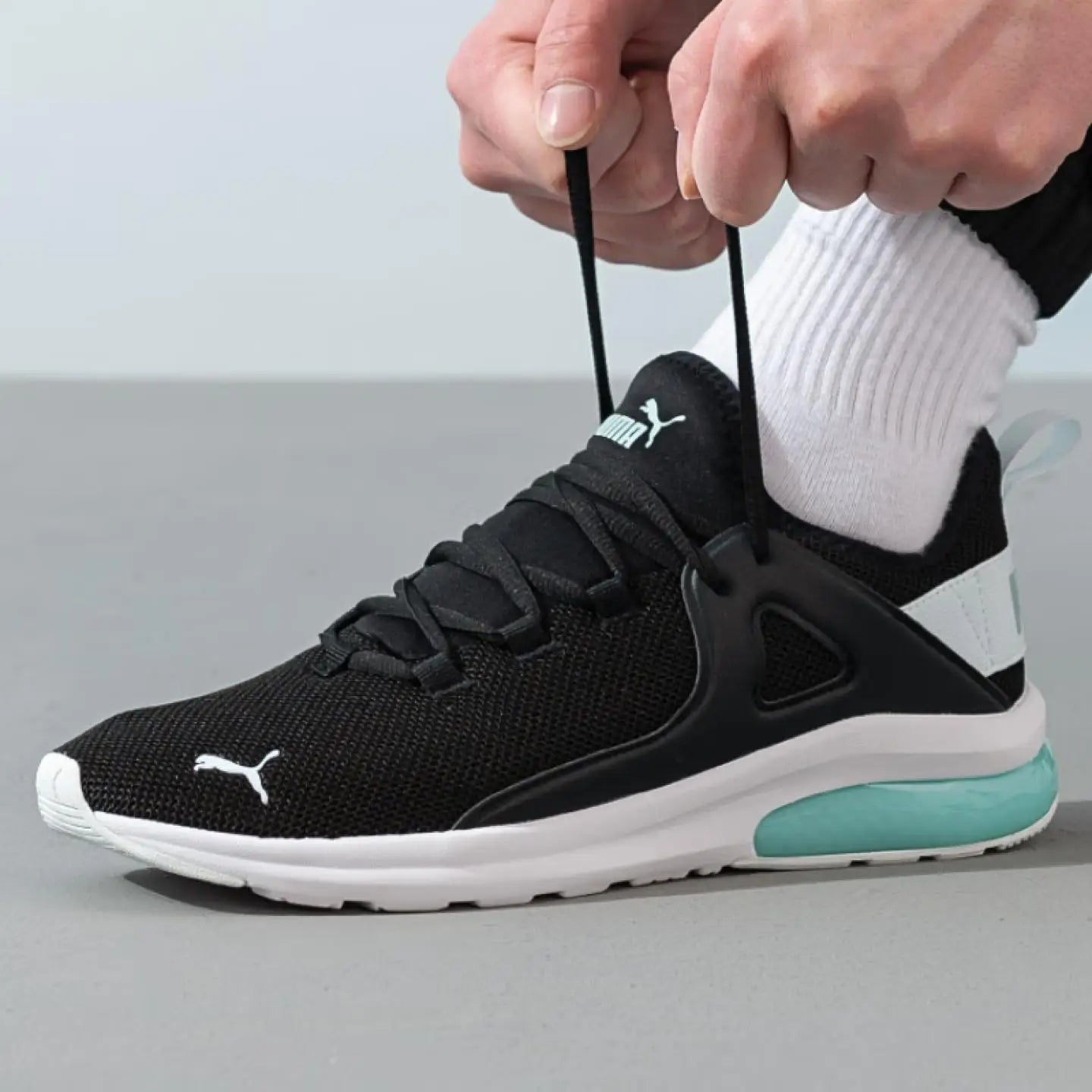 PUMA 385669-23 2026 Baskets décontractées de course respirantes en maille avec coussin d'air et mousse souple pour homme
