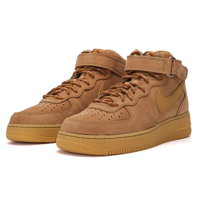 Nike Chaussures de sport pour hommes Air Force 1 Mid'07, baskets mi-hautes, confortables, amortissantes, résistantes à l'usure, chaussures décontractées Dj9158-200
