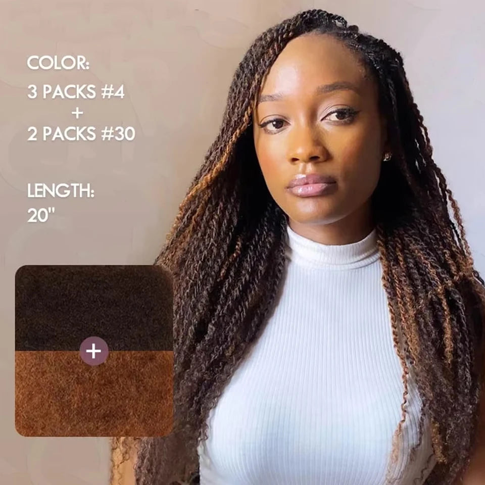 Élégant Remy Afro bouclés cheveux en vrac pour tressage péruvien QVR Afro crépus bouclés cheveux humains en vrac naturel brun couleur tresses cheveux