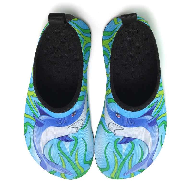 KID – chaussures de natation à semelles fines, chaussures de sol d'intérieur pour tout-petits, chaussures d'eau de plage d'été, pieds nus, chaussures de bain 20-35 #