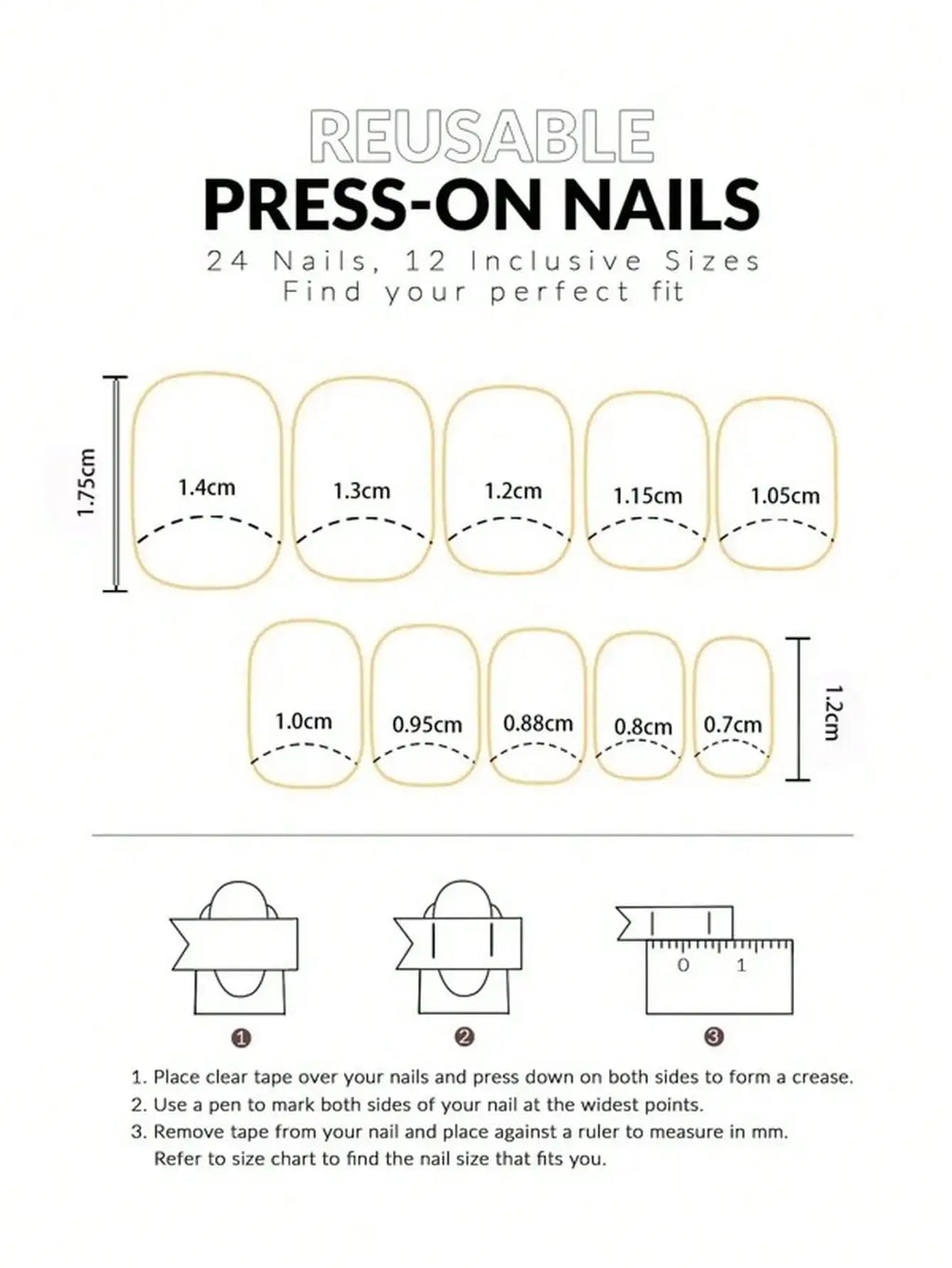 24 pièces/ensemble faux ongles carrés courts pour femmes mignon mariée coeur blanc français conseils faux ongles y2k presse sur faux ongles fournitures