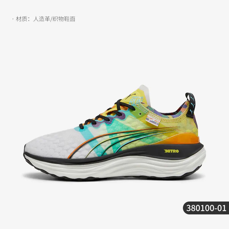 Puma genuine FOREVERRUN NITRO chaussures de course résistantes à l'usure pour hommes et femmes, chaussures de sport à la mode 380100-01
