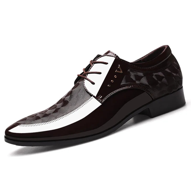 Chaussures en cuir de créateur pour hommes, chaussures provoqué d'affaires, chaussures de mariage polyvalentes, mocassins classiques pour hommes
