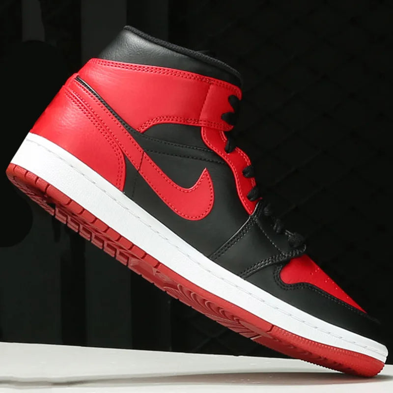 Nike Authentic AIR JORDAN 1 Baskets de sport classiques décontractées pour hommes 554724-074