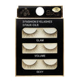 Faux Cils Naturels Longs en Vison 3D, Souples et Moelleux, fissuraminants, Faits à la Main, Outils de Maquillage pour les Yeux, 3 Paires