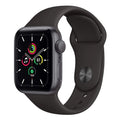 Apple Watch SE Boîtier en aluminium avec bracelet sport, montre intelligente iOS, 40mm, 44mm, renouvelé