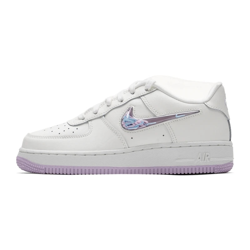 Nike (Nike) Chaussures pour femmes Air Force 1 Lv8 3 (Gs) Chaussures de sport à tige basse, baskets résistantes à l'usure, chaussures décontractées Iq9795-151