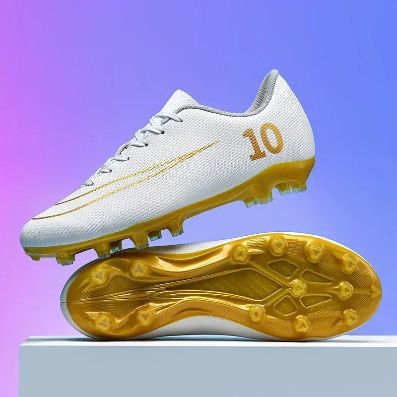 Nouvelles chaussures de football pour hommes, chaussures de football professionnelles, chaussures d'entraînement en plein air pour adultes et enfants, chaussures de sport ultralégères TF/FG, chaussures de futsal de haute q