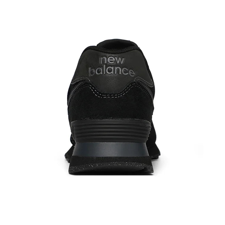 New Balance NB 574 Chaussures de course basses décontractées pour la ville et les trajets quotidiens unisexe noir