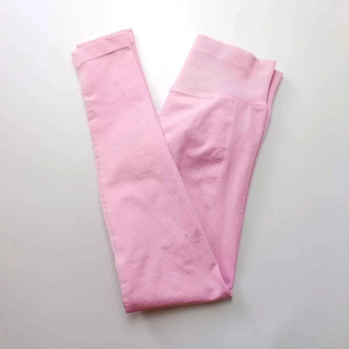 NCLAGEN Leggings de yoga pour femme, pantalon de sport sans couture, avec bande côtelée basse, vêtements de gym, tenue de fitness, collants effet scrunch bum