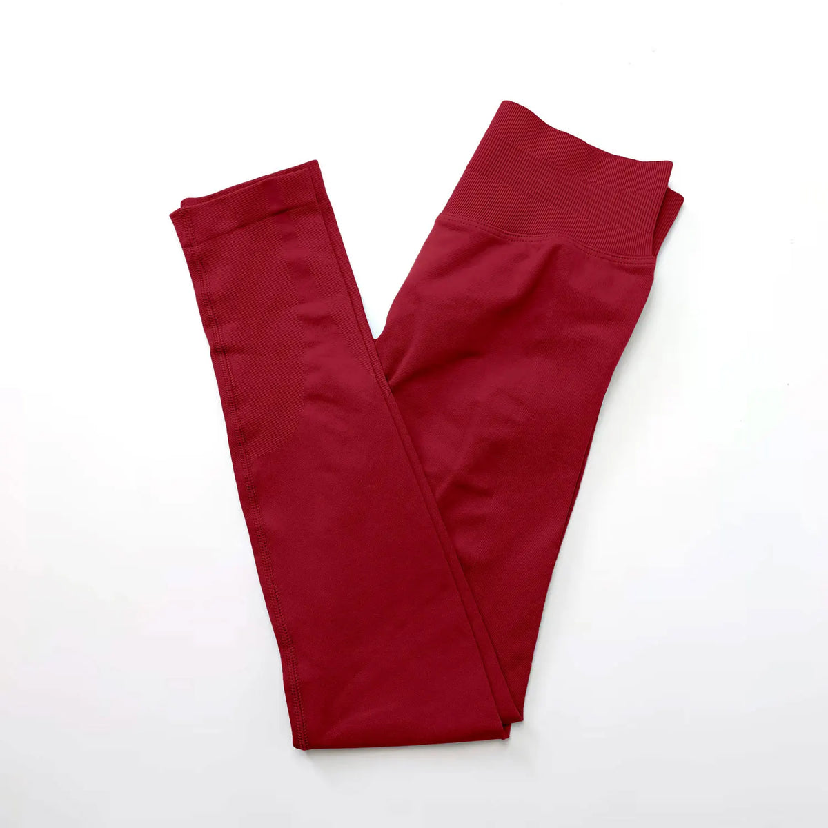 NCLAGEN Leggings de yoga pour femme, pantalon de sport sans couture, avec bande côtelée basse, vêtements de gym, tenue de fitness, collants effet scrunch bum