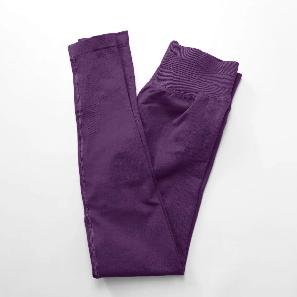NCLAGEN Leggings de yoga pour femme, pantalon de sport sans couture, avec bande côtelée basse, vêtements de gym, tenue de fitness, collants effet scrunch bum