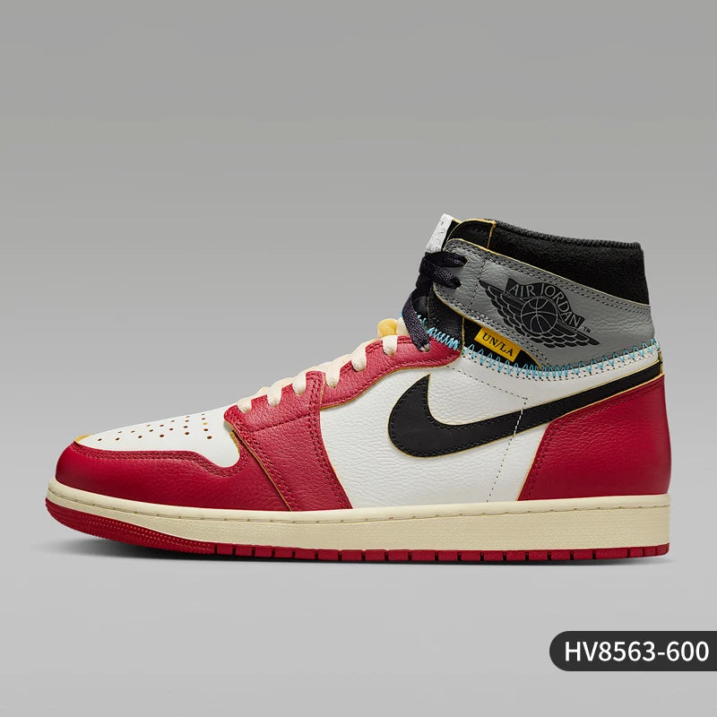 Nike authentique JORDAN hommes rétro rembourré à lacets respirant chaussures de basket HV8563-600