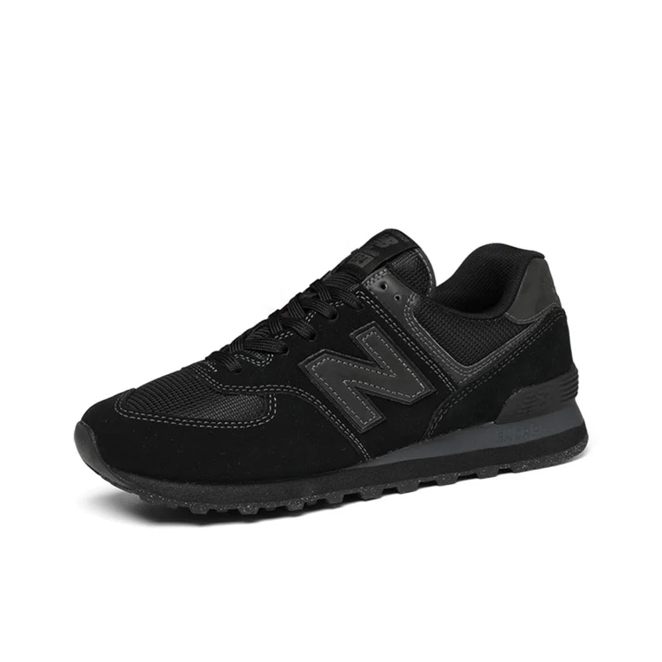 New Balance NB 574 Chaussures de course basses décontractées pour la ville et les trajets quotidiens unisexe noir
