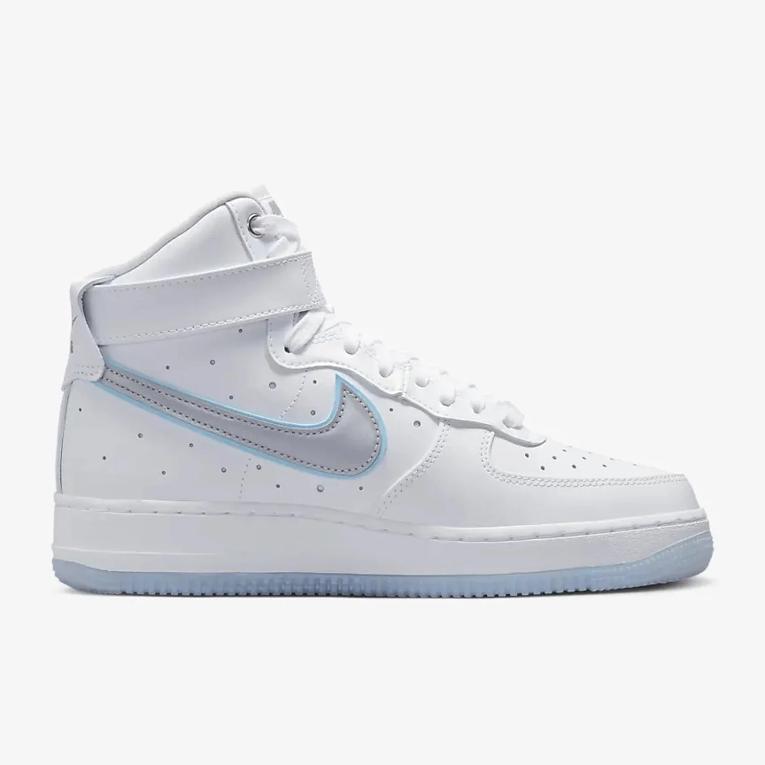 Nike Authentic Air Force 1 Baskets de sport décontractées à tige haute pour femme FB1865-101