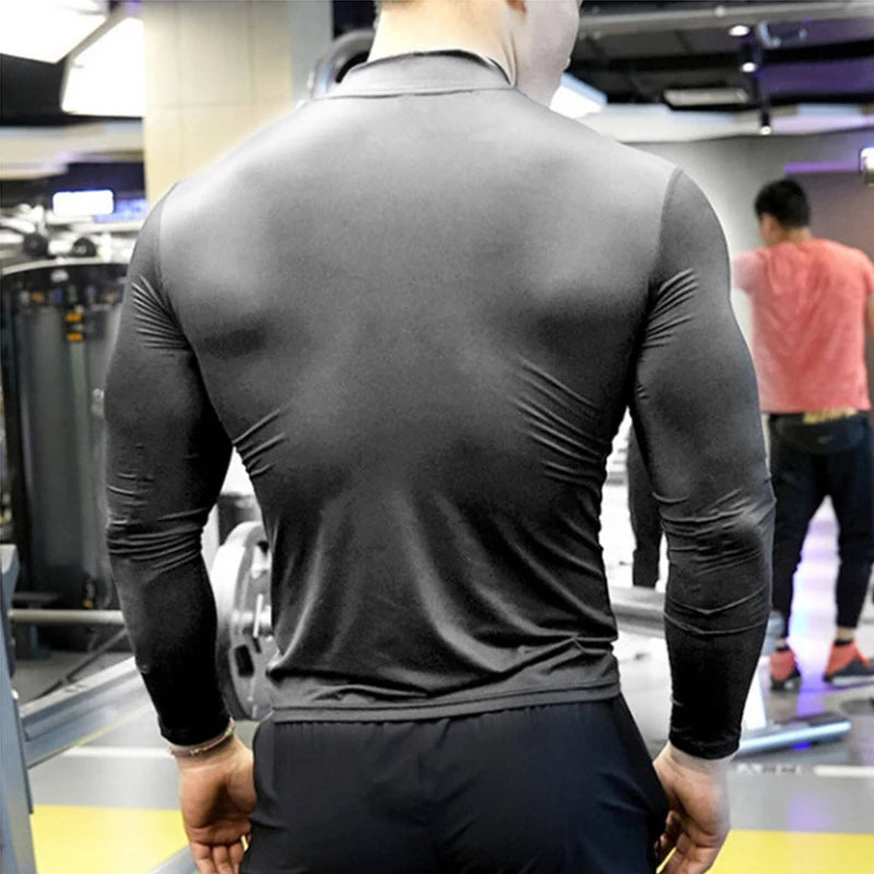 T-Shirt d'été à manches longues pour hommes, séchage rapide, respirant, climatisation, Protection solaire en plein air, vêtements d'extérieur, nouvelle collection 2024