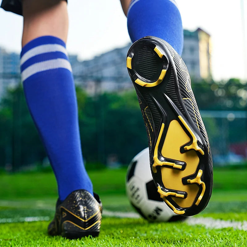 Nouvelles chaussures de football pour hommes, crampons antidérapants, baskets d'entraînement, chaussures de football de haute qualité pour adultes, baskets unisexes, chaussures de football pour garçons, livraison directe