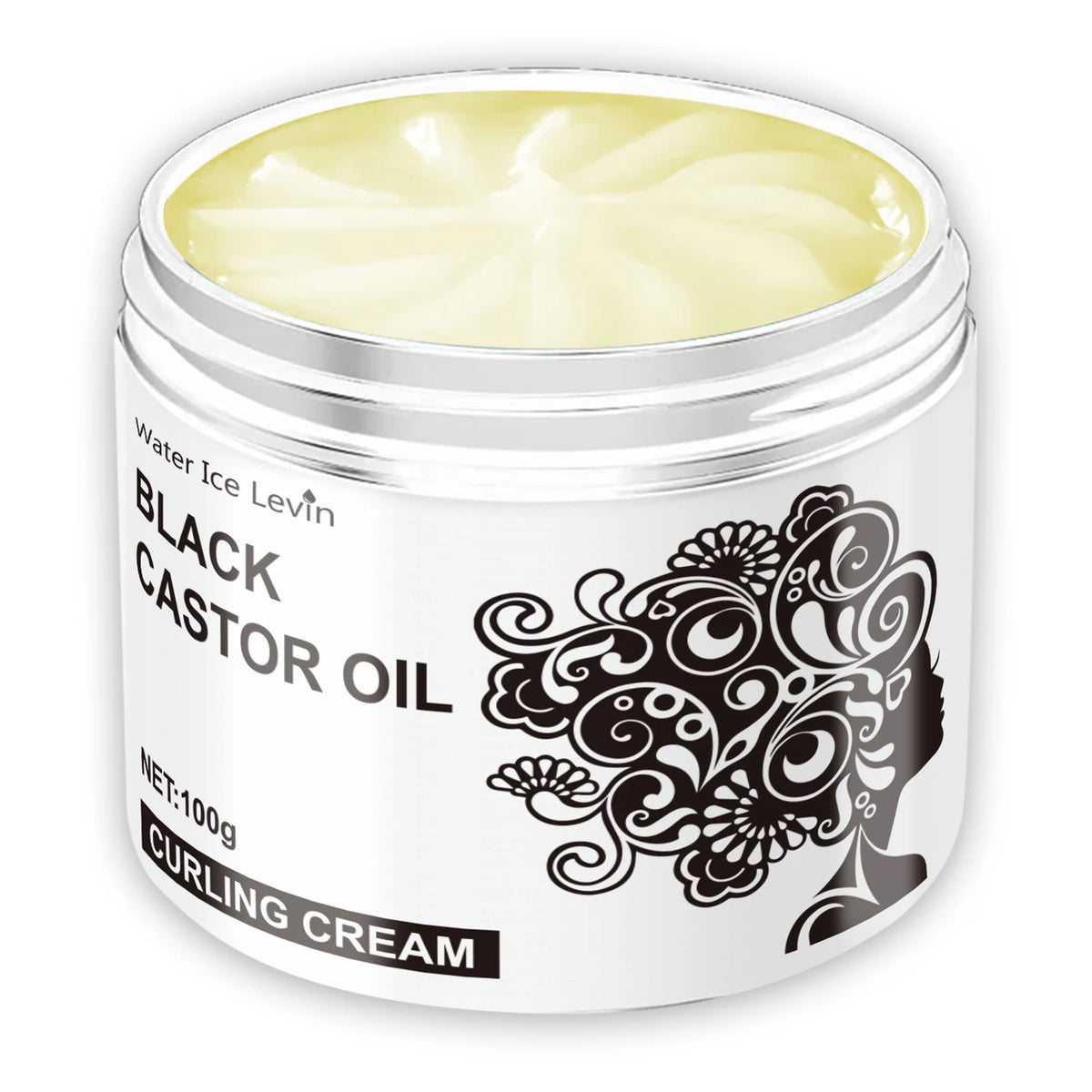 Crème élastifiante pour cheveux bouclés, gel capillaire neutre, formule hydratante pour cheveux bouclés, nourrit et hydrate les cheveux, procure élasticité et sensation de légèreté, 1 flacon