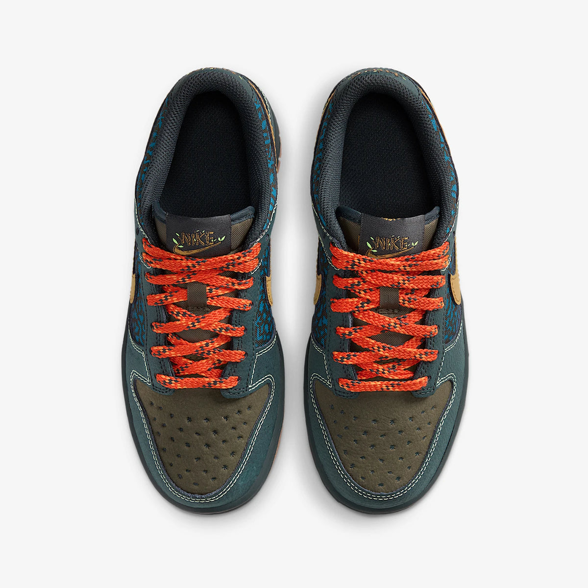 Nike véritable Dunk Low GS chaussures de sport basses pour femmes et enfants IH4042-364
