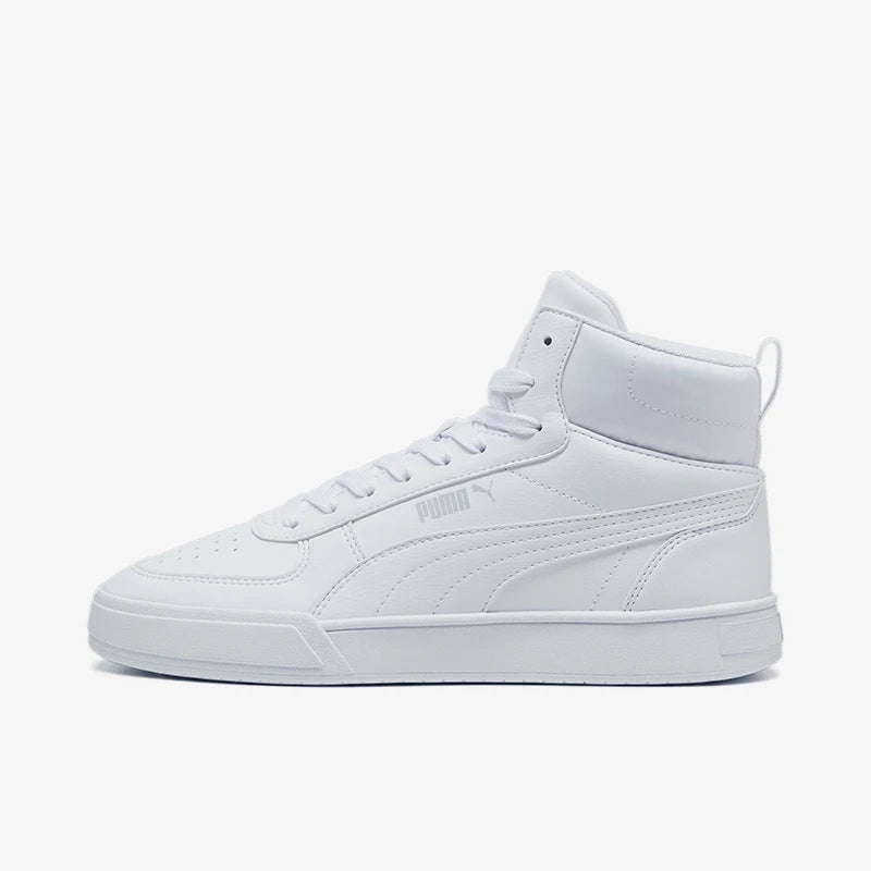 Puma Genuine CAVEN Baskets de sport mi-hautes en cuir simple à semelle épaisse pour hommes et femmes 401799-01