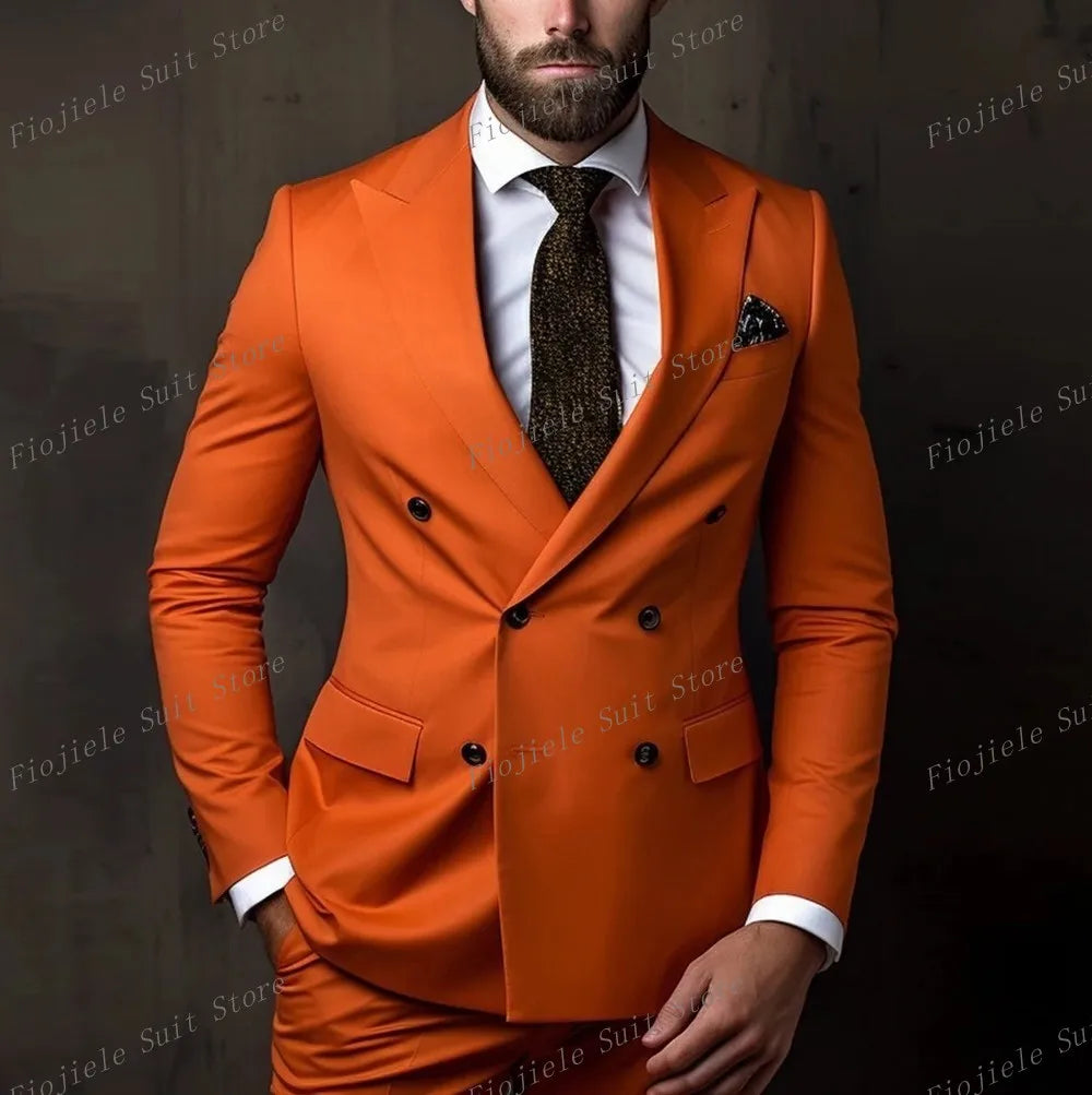Vert armée hommes affaires Occasion formelle Tuxedos marié Groomsman fête de mariage bal mâle costume 2 pièces ensemble Blazer pantalon