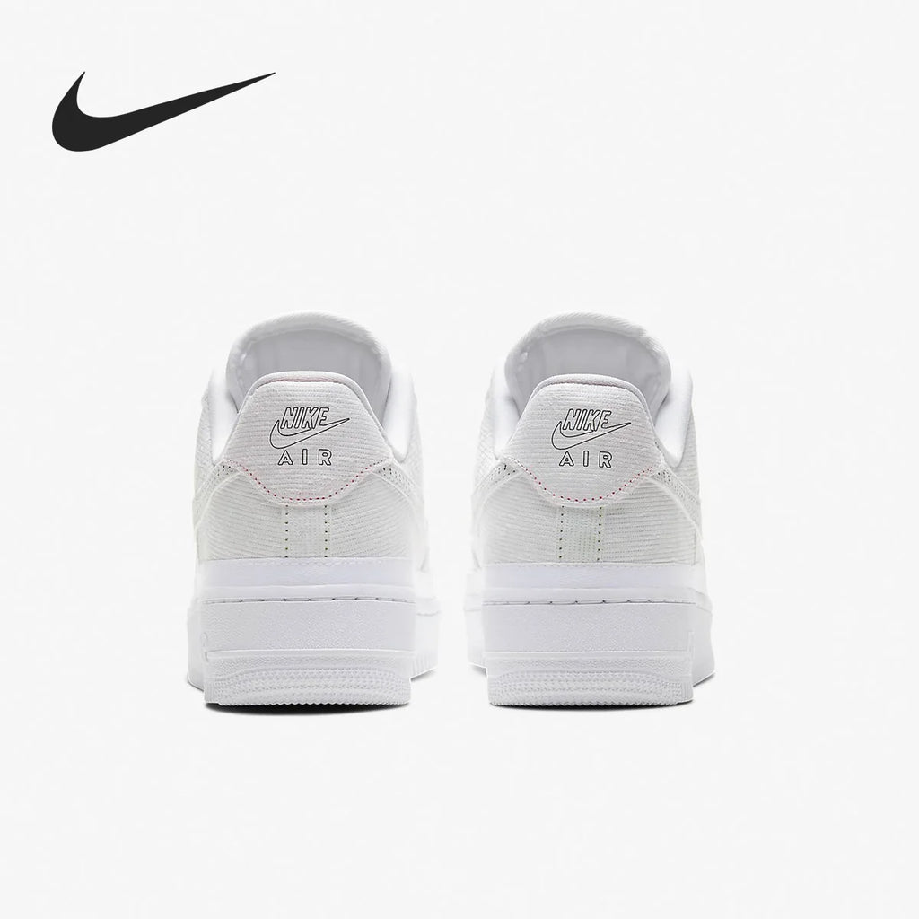 Nike véritable AIR FORCE 1 chaussure de sport et de loisirs classique rembourrée pour femme CJ1650-100