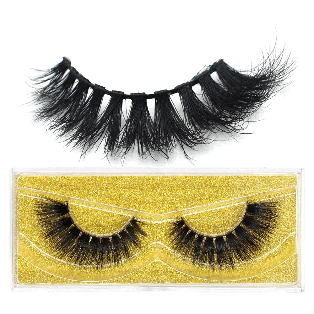 FOXESJI cils 3D vison cils populaire naturel long moelleux dramatique Extension de cils maquillage cils complet faux cils