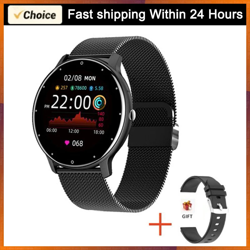 LIGE étanche femmes montre bracelet intelligent prévisions météorologiques en temps réel hommes montres sport dames montre intelligente pour femmes Android IOS