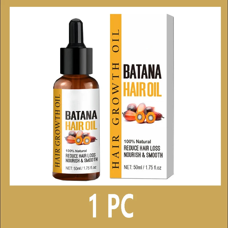 Huile de Batana pour la croissance des cheveux, produits de croissance rapide, huile essentielle de Batana, traitement contre l'alopécie, la perte de cheveux et la calvitie pour hommes et femmes