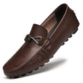 Mocassins souples en cuir véritable pour hommes, chaussures plates confortables, mocassins de conduite, grande taille 36-47, haute qualité, marque de mode, luxe