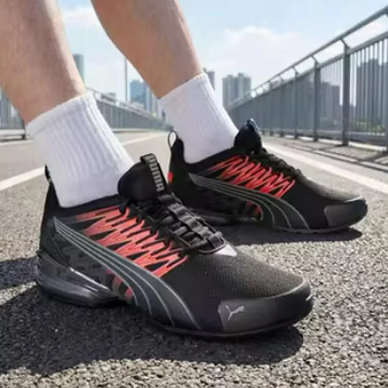 Puma Men Mid Top Running Shoes Chaussures de course confortables, légères, respirantes et antidérapantes 379601-39