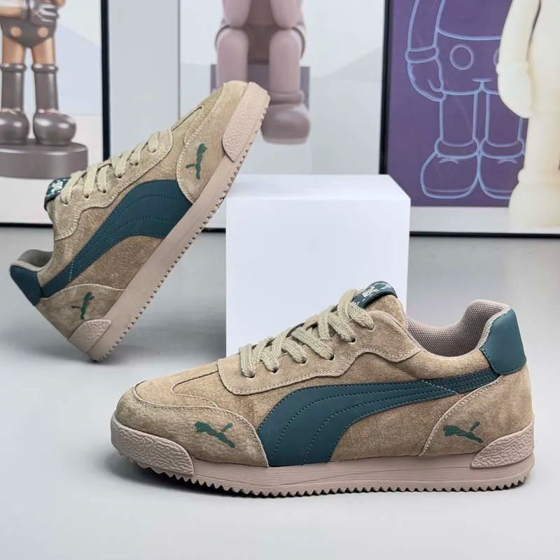 Baskets plateforme antidérapantes pour hommes, chaussures de sport décontractées, mocassins de loisirs résistants à l'usure, Zapatillas Hombre