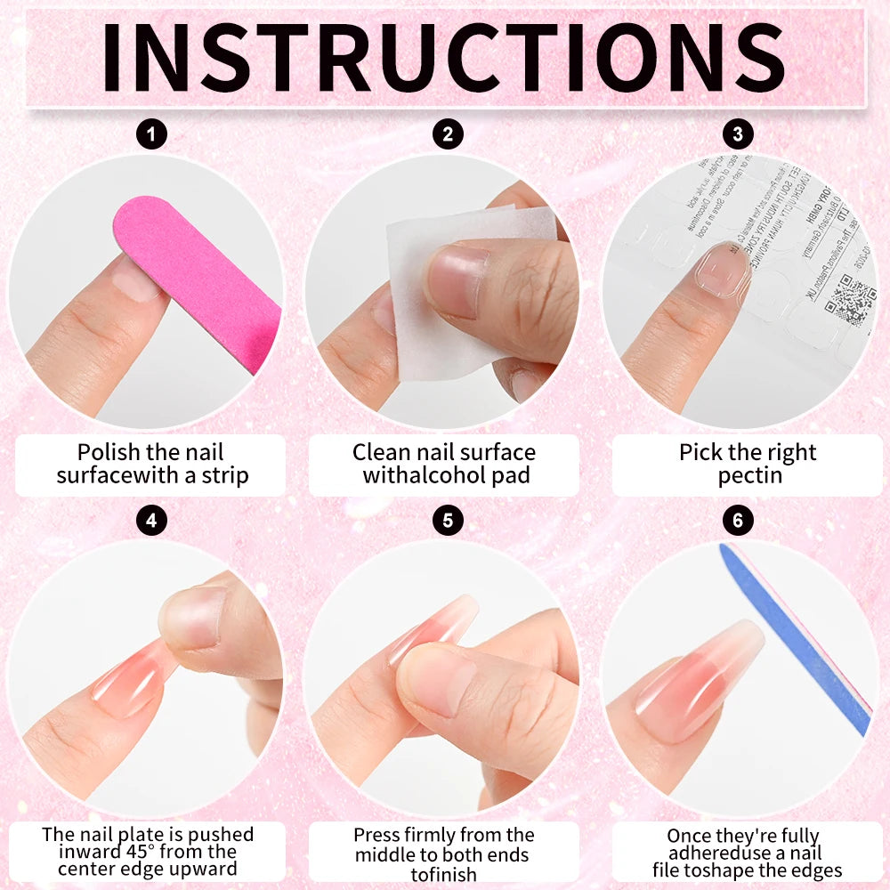 100 pièces blanc moyen carré faux ongles couverture complète acrylique artificiel faux ongles conseils femmes décoration des ongles 10 tailles presse sur les ongles
