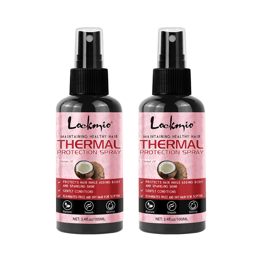 Spray de Protection thermique pour cheveux, sérum de Protection thermique, protège les cheveux contre les UV endommagés, après-shampooing hydratant pour femmes