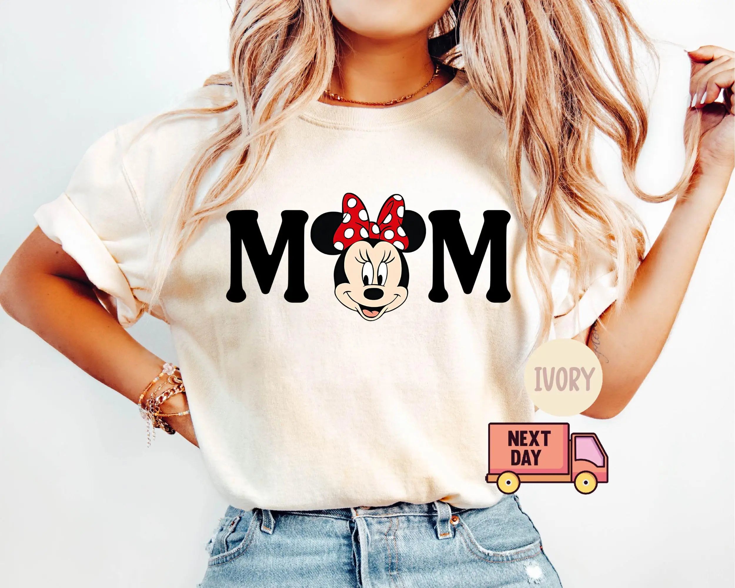 T-shirt de voyage pour couple de famille Disney, T-shirt Minnie Oncle Tante, T-shirt Grand-père Grand-mère