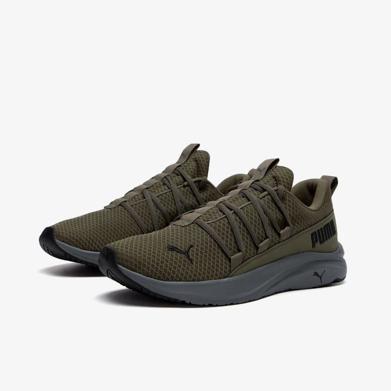 Puma véritable 2024 nouveaux hommes maille respirant bas rembourré chaussures de course 377671-13