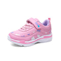 Chaussures de sport imperméables pour filles, baskets décontractées en cuir, roses, respirantes, coordonnantes, légères, à la mode, pour enfants