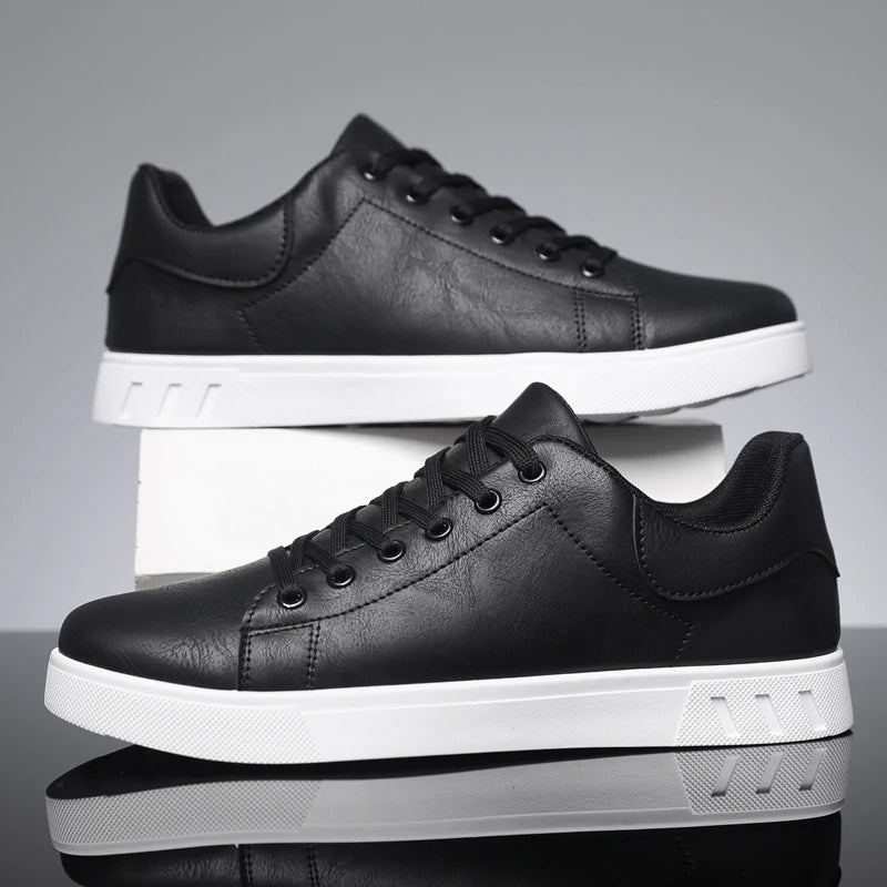 1 paire de chaussures de skate minimalistes, deux couleurs disponibles, polyvalentes et confortables, à lacets grande taille, semelle souple et légère, toutes tailles