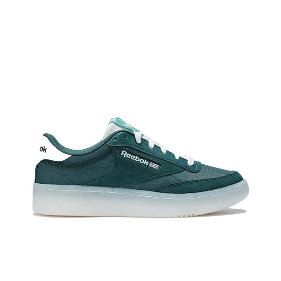 Reebok CLUB C 85 W+ Chaussures de skateboard basses résistantes à l'abrasion unisexe vert