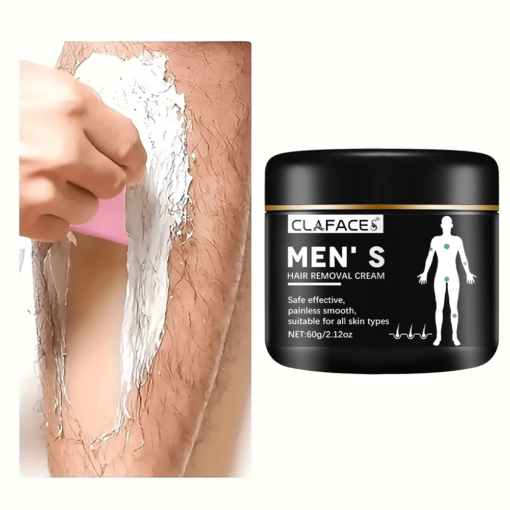 Crème d'épilation rapide indolore inhibiteur de croissance des cheveux bras aisselles jambes dépilatoire Permanent pour hommes femmes beauté soins de santé 60g