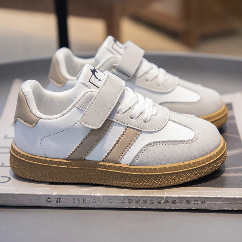2025 printemps enfants baskets filles mode conseil chaussures garçons anti-dérapant chaussures d'école mode doux baskets pour garçons enfants