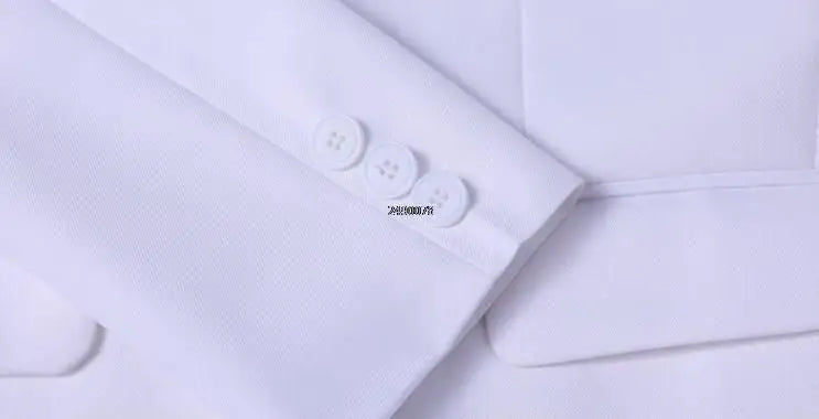 Ensemble de photographie de baptême blanc pour garçons de fleurs, robe de smoking d'anniversaire pour adolescents, costume de scène de remise des diplômes pour enfants, fête de mariage pour enfants