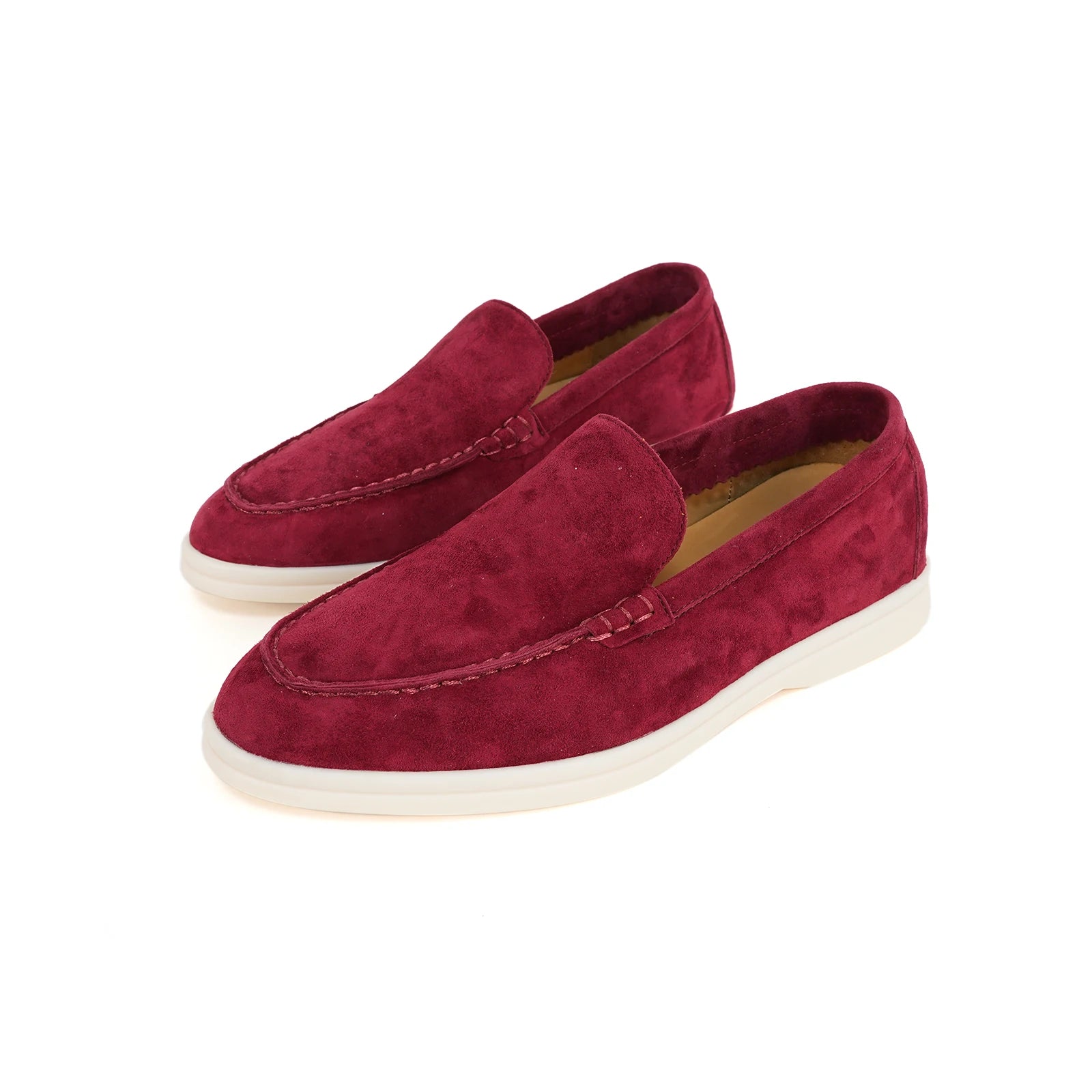 Chaussures plates de luxe en cuir pour femmes, mocassins de créateur, chaussures de marche confortables pour femmes, chaussures décontractées d'été, décontractées 44