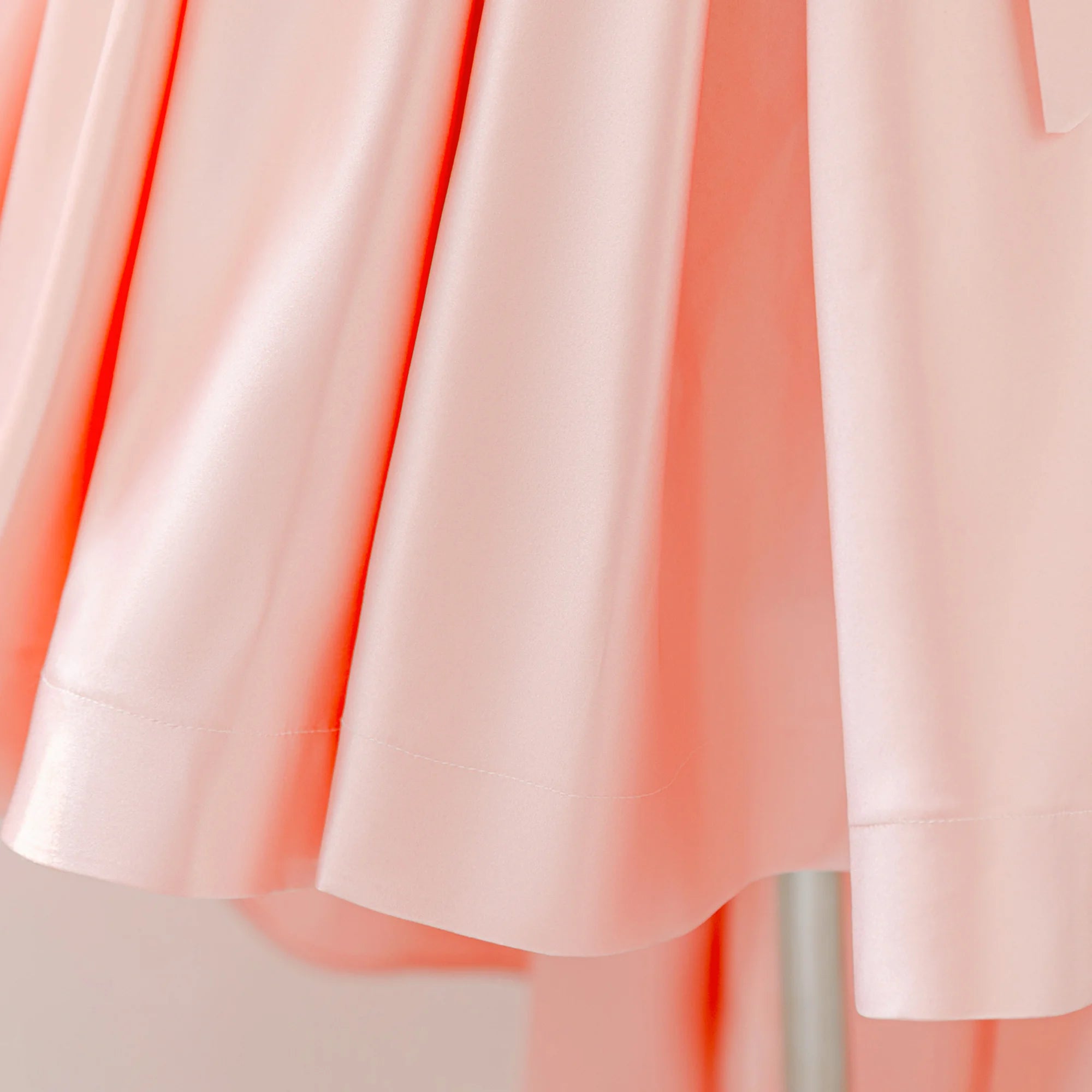 Robes de demoiselle d'honneur pour filles, à la mode, avec nœud élégant, robe de bal de princesse pour mariage, anniversaire, Costume de soirée de première Communion