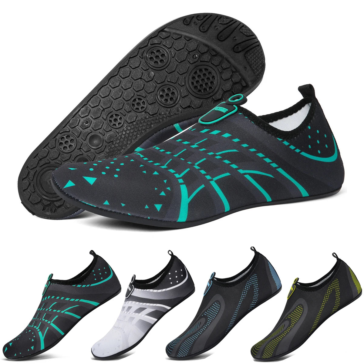 Chaussures de plongée femmes Aqua chaussures hommes plage natation Sport nautique chaussettes pieds nus Sneaker Fitness danse natation surf plongée en apnée chaussure