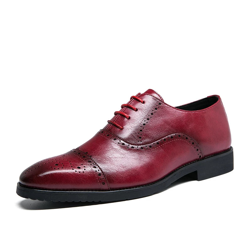 Robe oxford de luxe en cuir pour hommes, grande taille 47, fait à la main, pour fête de mariage, Business, décontracté, formel, mocassins
